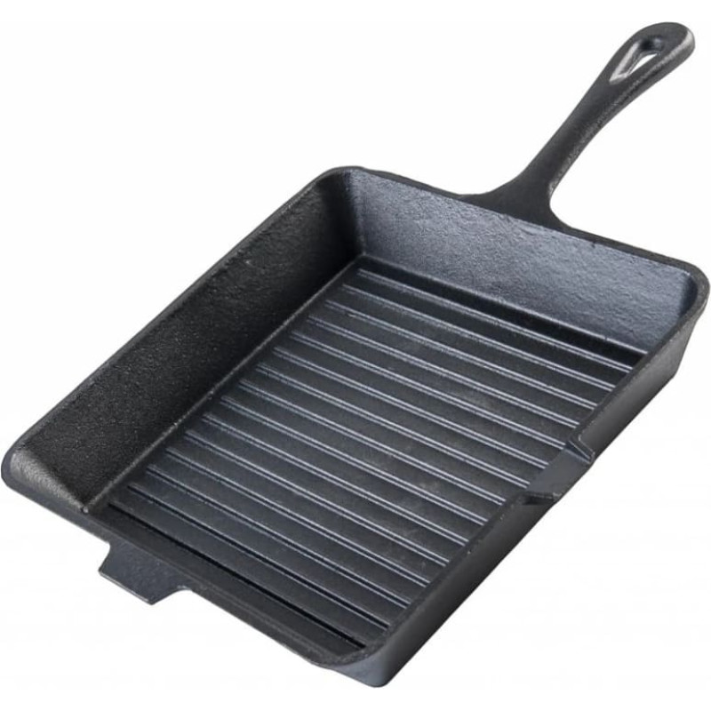 Grill pan cast iron 25x4.7cm VN-FM-CR001 VANORA