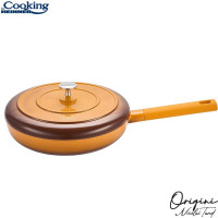 Pan aluminum with ceramic coating 26x5cm HR-BJK-26T HEINNER