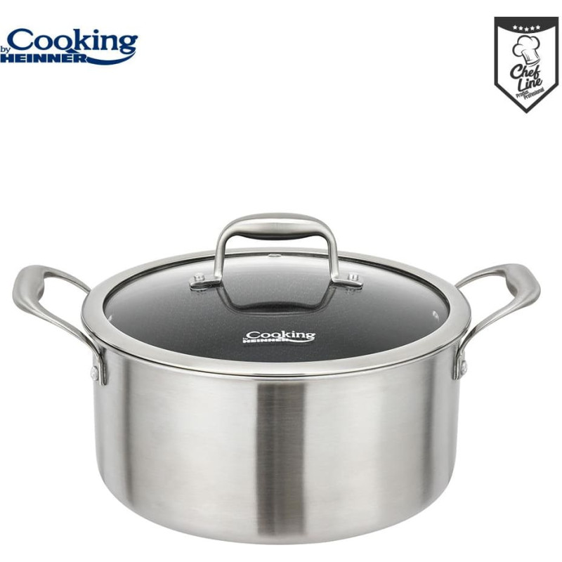 Pot stainless steel with ceramic coating 7L 28x13cm HR-MRK-28 HEINNER