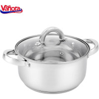 Pot stainless steel with teflon coating 3.9L 20x10.5cm VN-HJ-39L VANORA