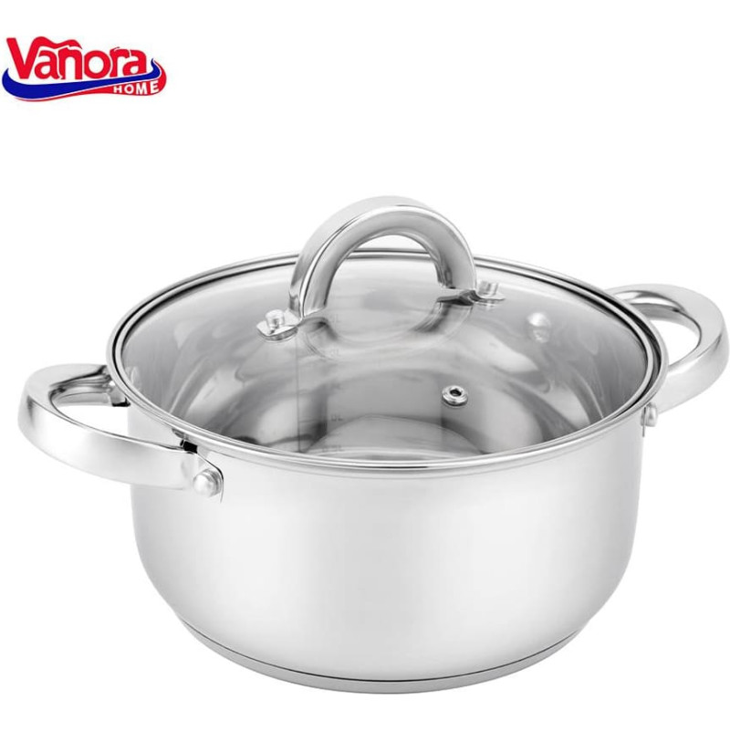 Pot stainless steel with teflon coating 3.9L 20x10.5 cm VN-HJ-39L, VANORA