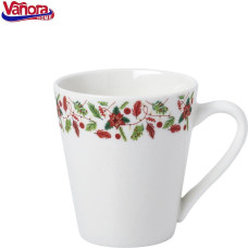 Porcelain mug 310ml MERRY VN-NE-CR310 VANORA