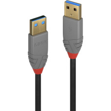 Lindy USB cable Lindy USB-A - USB-A 3 m Black (36753)