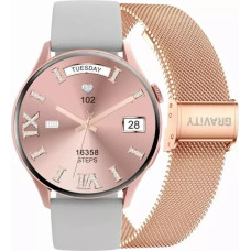 Gravity Smartwatch Gravity R&oacute;żowe Złoto Pasek i Bransoleta GT5-5