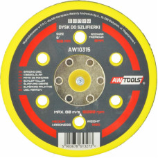 Awtools AW RANDOM ORBITAL SANDER BACKING PAD 150mm