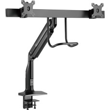Hagor gas lift arm dual, monitor holder (black)