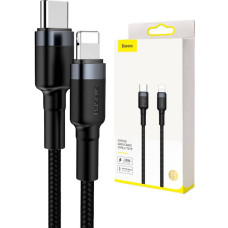 Baseus Cafule Cable Type-C to iP PD 18W 1m Gray+Black