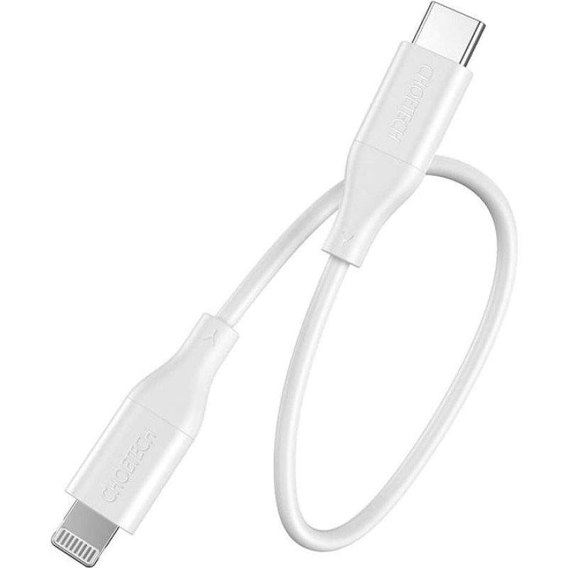 Choetech Cable Choetech IP0040 USB-C to Lightning PD18/30W 1,2m (white)
