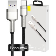 Baseus USB cable for USB-C Baseus Cafule, 66W, 0.25m (black)