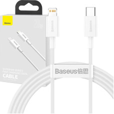 Baseus Superior Series Cable USB-C to Lightning, 20W, PD, 1,5m (white)