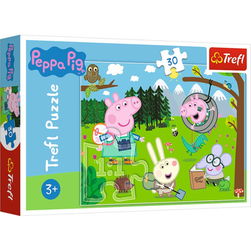 Trefl Puzzle30 el. Peppa Pig Forest expedition