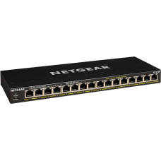 Netgear GS316P, Switch (115W PoE Budget)
