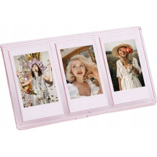 Loveinstant Box LoveInstant Frame Standing On 3 Photos For Cameras / Print Printer Paper Zink / Fuji Instax Mini - Pink