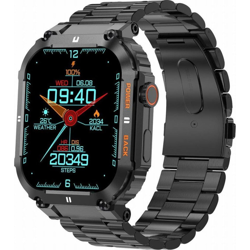 Gravity Smartwatch Gravity GT6-2 Czarny
