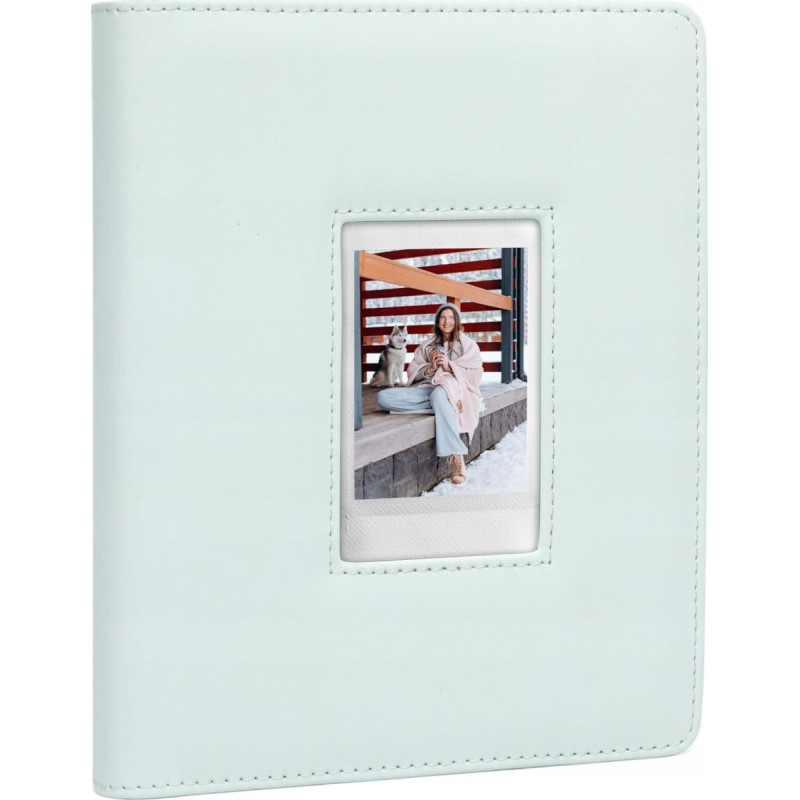 Loveinstant Album na Zdjęcia 288szt. do Fuji Instax Canon Xiaomi Polaroid HP Kodak ZINK / Okienko na okładce / Zielony