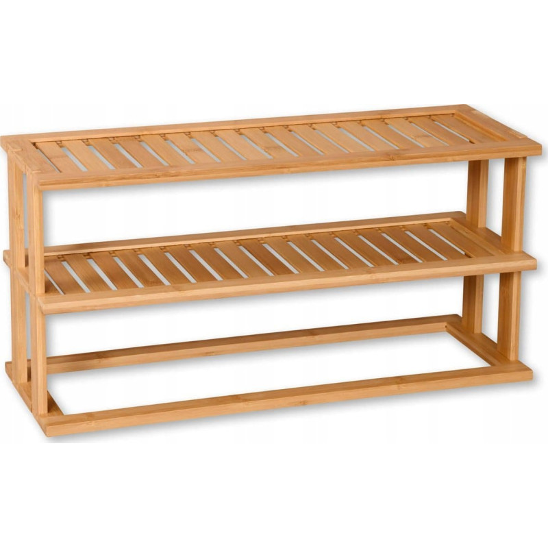 Kesper Bambusowa p&oacute;łka kuchenna na blat, dwupoziomowa, 55 x 20 cm, Kesper