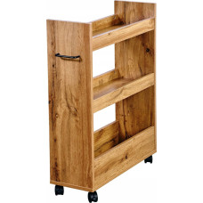 Kesper Wąski regał kuchenny, dąb sonoma, 22 cm