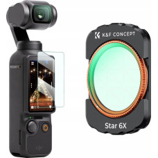 K&F Concept Filtr Kf Obiektyw Filtr Magnetyczny Gwiazdkowy Star Gwiazdka 6x Do Dji Osmo Pocket 3 / Kf01.2701