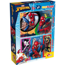 Lisciani DISNEY MARVEL PUZZLE DF MAXIFLOOR 2 X 60 SPIDER-MAN