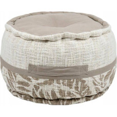 Beliani Bawełniana pufa HEMERA, &Oslash;  40 cm