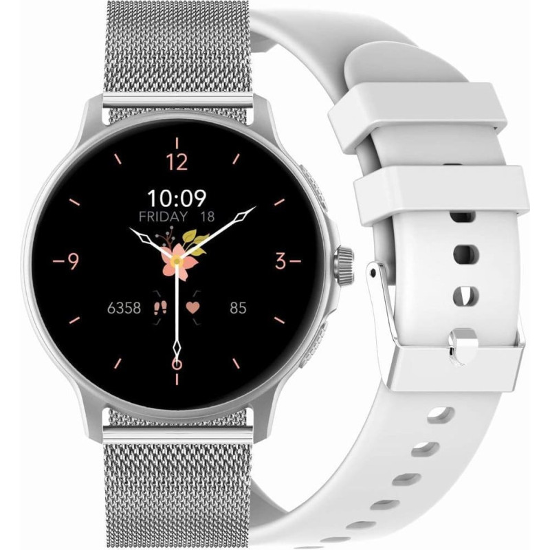 Gravity Smartwatch Gravity GT12-8 Srebrny  (GT12-8)