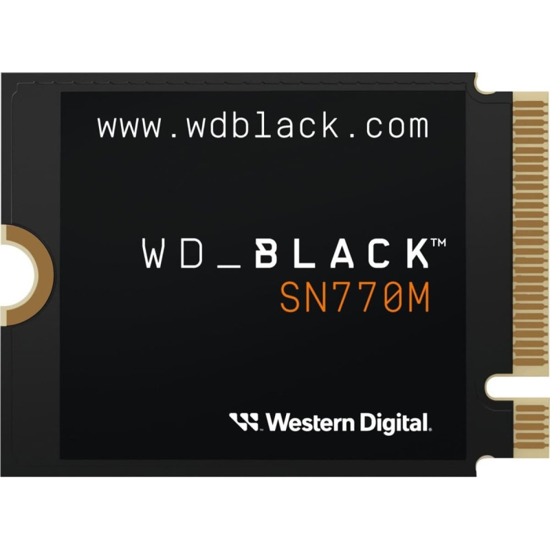 Western Digital SSD WD Black SN770 500GB M.2 2230 PCI-E x4 Gen4 NVMe (WDS500G3X0G)