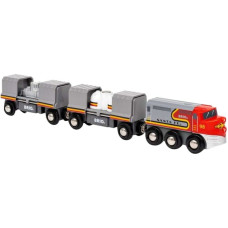Ravensburger BRIO World Santa Fe Train, Trains of the World Toy Vehicle
