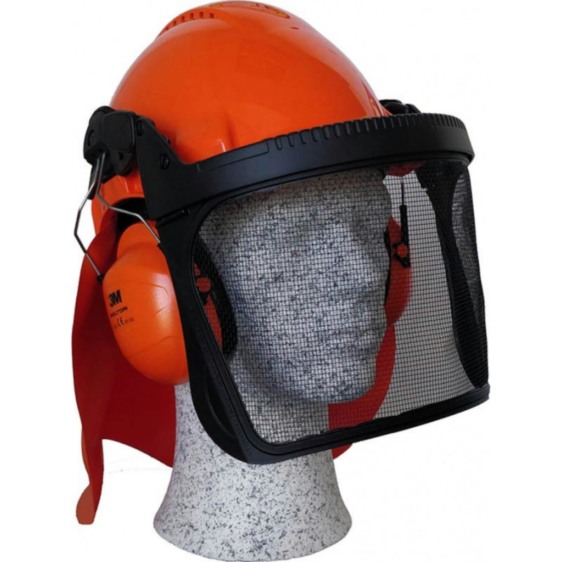 3M aizsargķiveres komplekts mežizstrādei G3000, 3M