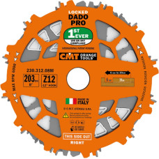 CMT Dado Pro komplekts 203x6-20/30mm Z12 a-12neg &szlig; FTG+ATB, CMT