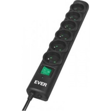 Ever Power strip Ever Overvoltage optimization 6 sockets 5 m black (T/LZ08-OPT050/0000)