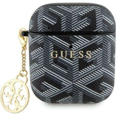 Guess Guess GUA2PGCE4CK AirPods 1/2 cover czarny/black GCube Charm