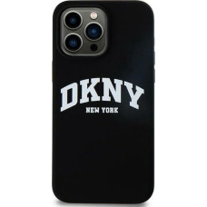Dkny DKNY DKHMP16XSNYACH iPhone 16 Pro Max 6.9" czarny/black hardcase Silicone White Printed Logo MagSafe