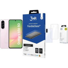 Samsung Smartfon Samsung Galaxy A56 5G 8/128GB R&oacute;żowy  (SM-A566BLIAEUE) + FlexibleGlass + Etui Clear Case