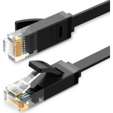 Ugreen Flat network cable UGREEN Ethernet RJ45, Cat.6, UTP, 10m (black)