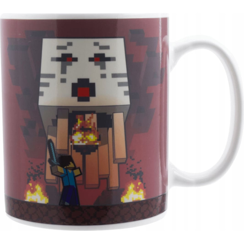 Paladone Minecraft Kubek termoaktywny Nether