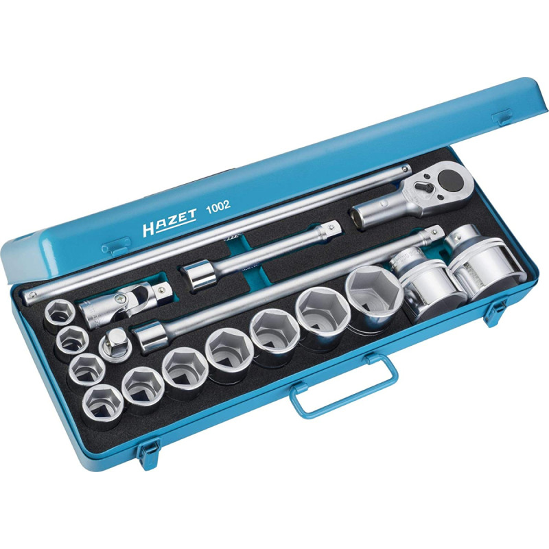 Hazet socket wrench set 1002 18 pieces