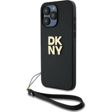 Dkny DKNY Wrist Strap Stock Logo - Etui iPhone 15 Pro Max (czarny)
