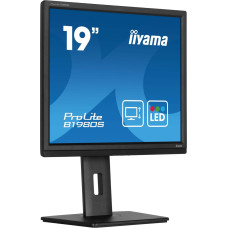 Iiyama ProLite B1980S-B1, LED monitor - 19 - black (matte), SXGA, TN, HDMI, DP, ergonomic stand