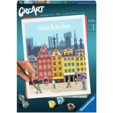 Ravensburger CreArt - Colorful Stockholm, painting