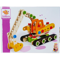 Simba-Dickie Eichhorn Constructor Crawler Excavator, construction toy 170 pieces