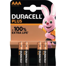 Duracell 1x4 Duracell Plus Power Boost Micro MN2400 AAA LR03 1,5V