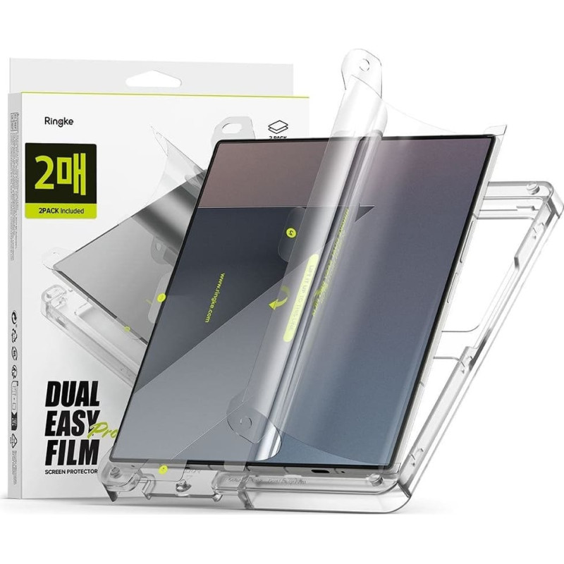 Ringke FOLIA OCHRONNA RINGKE DUAL EASY PRO 2-PACK GALAXY Z FOLD 7 CLEAR
