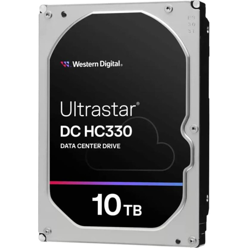 Western Digital HDD|WESTERN DIGITAL ULTRASTAR|Ultrastar DC HC330|WUS721010ALE6L4|10TB|SATA|256 MB|7200 rpm|3,5"|0B42266