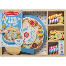 Spin Master Melissa & Doug - Wooden Birthday Cake, Play Kitchen