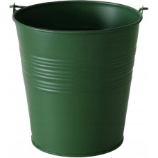 Lumarko Doniczka na balkon LINGO, wiaderko, cynkowa, Ø 15 cm