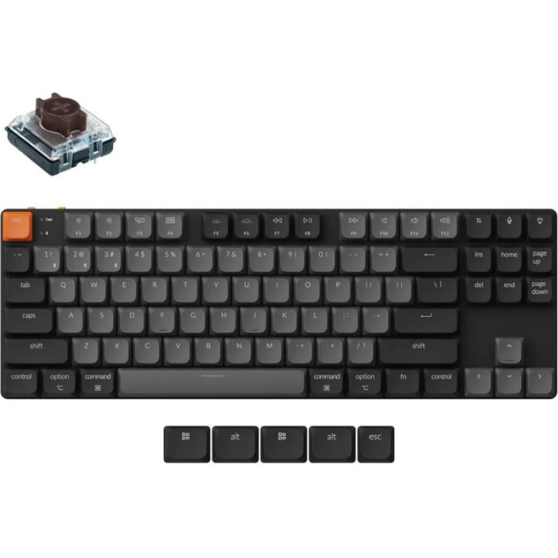 Keychron KEYBOARD WRL K1/BLACK K1X-A3 KEYCHRON