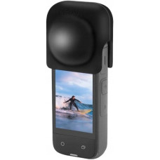 Puluz silicone lens cover for Insta360 X4 (black)