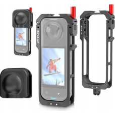 Puluz Frame Mount Uchwyt Obudowa Ramka 2x Iso Na Gopro + Dekielek Do Insta360 X5 / Pu759b