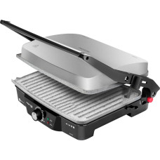 Cecotec contact grill Rock'n Grill 2000 W black/stainless steel, 2,000 watts