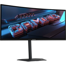 Gigabyte G34WQC2, gaming monitor - 34 - black/grey, WQHD, VA, curved, FreeSync Premium, Adaptive Sync, 200Hz panel